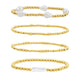 Salty Bundle : 4 Piece Bracelet Bundle - EVRYJEWELS