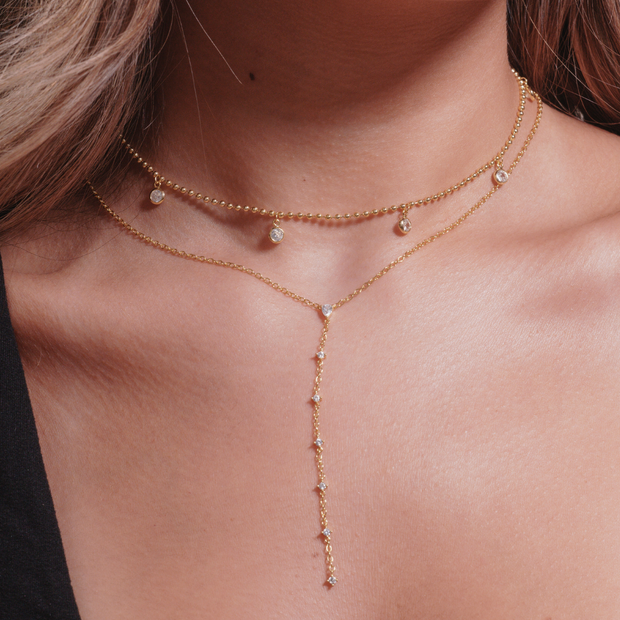 Starlight Lariat Necklace