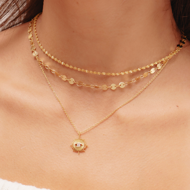 Sun's Eye Necklace