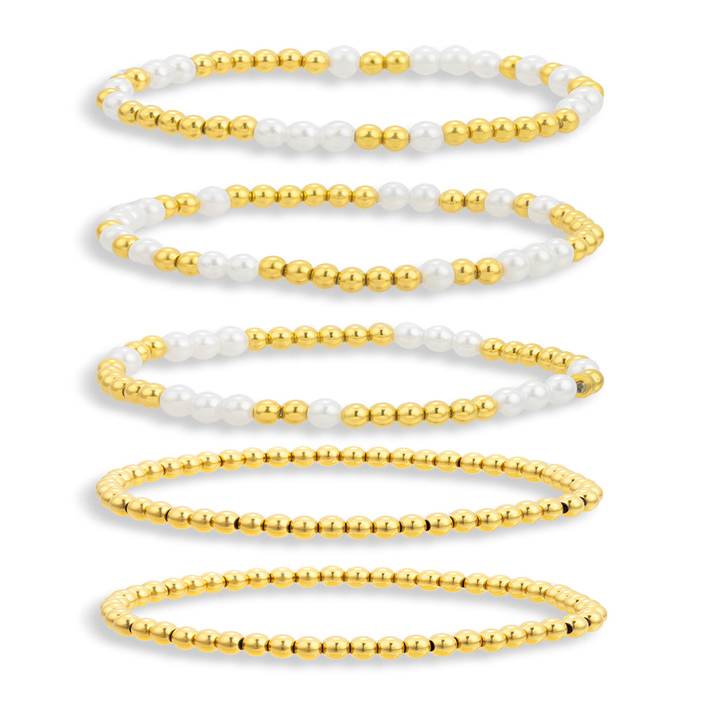 Sunset Bundle : 5 Piece Bracelet Bundle - EVRYJEWELS