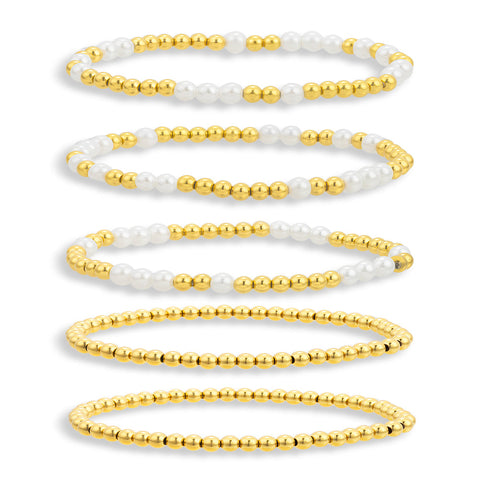 Sunset Bundle : 5 Piece Bracelet Bundle - EVRYJEWELS