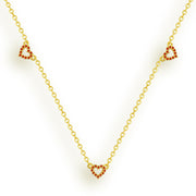 Triple Love Necklace - EVRYJEWELS