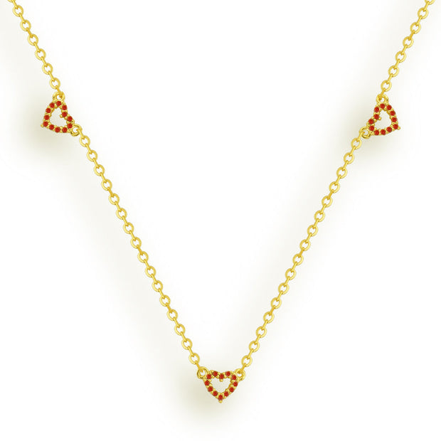 Triple Love Necklace - EVRYJEWELS