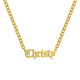Custom/Personalized Nameplate Curb Necklace - EVRYJEWELS