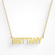 Custom/Personalized Nameplate Necklace - EVRYJEWELS