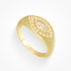 Golden Eye Ring - EVRYJEWELS