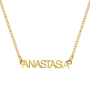 Custom/Personalized Nameplate Cable Necklace - EVRYJEWELS