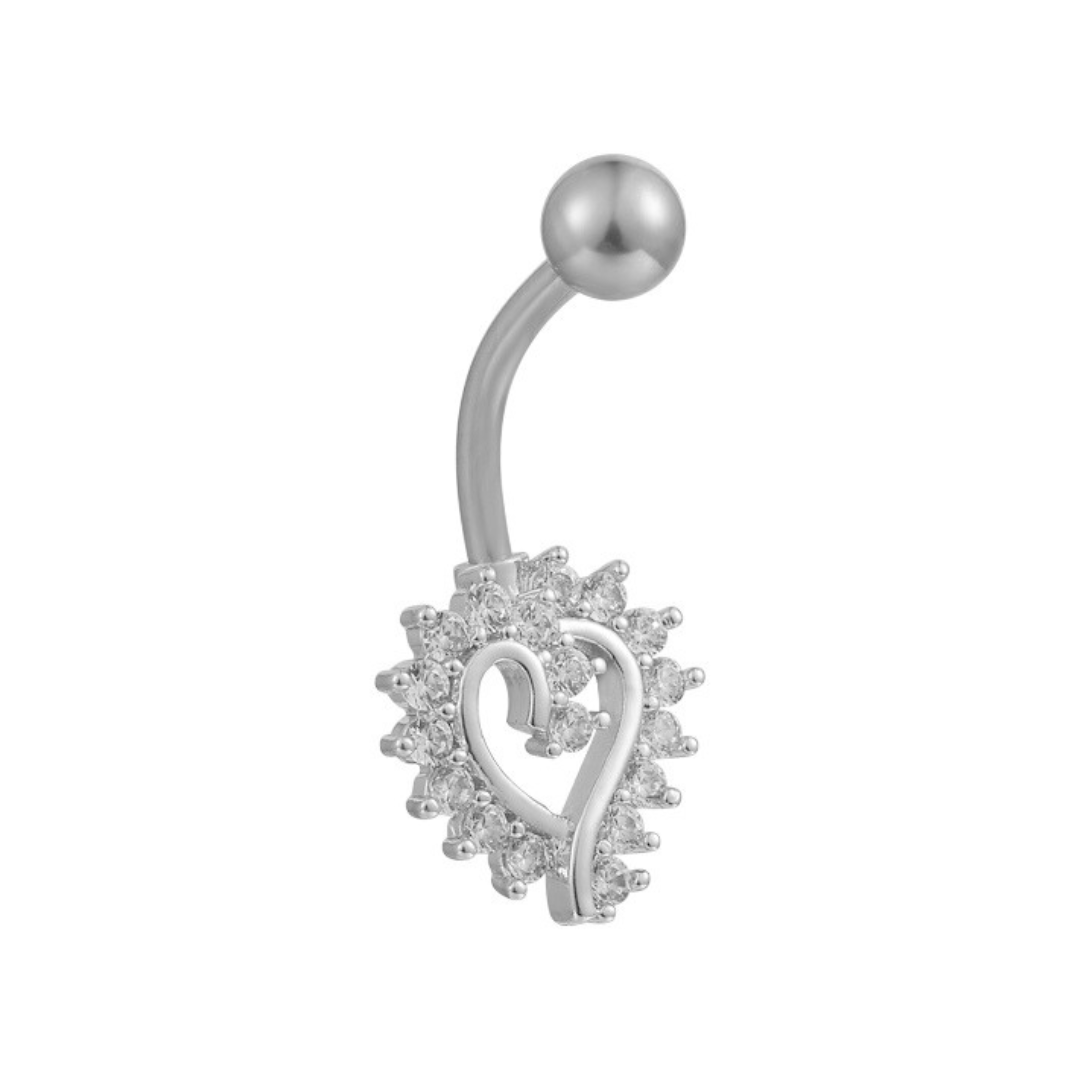 In Love Belly Ring - EVRYJEWELS