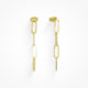 Link Up Earrings - EVRYJEWELS