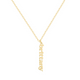 Custom/Personalized Mini Vertical Charm Nameplate Necklace - EVRYJEWELS